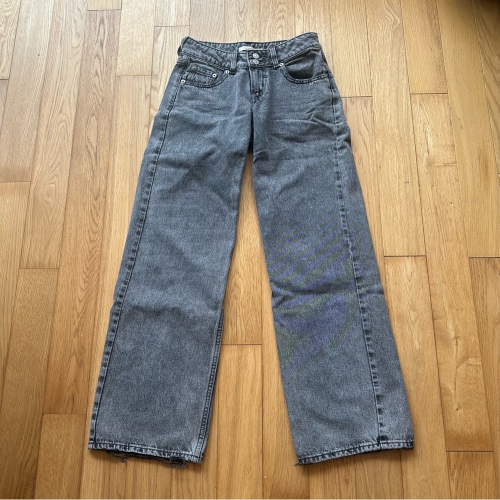 Levi’s Superlow Baggy Grey Wash Jeans 25W